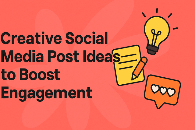 Creative Social Media Post Ideas to Boost Engagement - Postiz