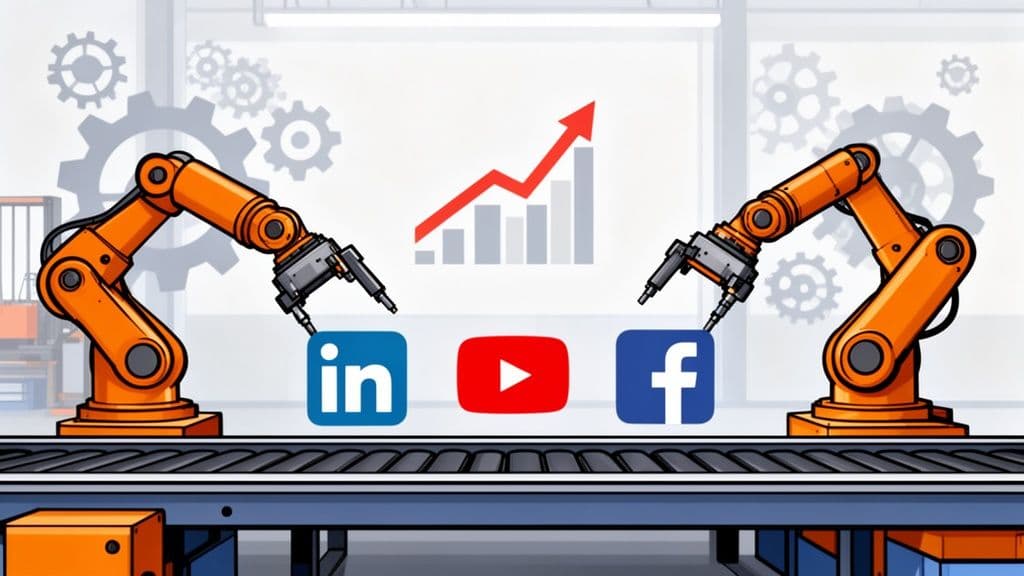 Boost Growth with social media marketing for manufacturing companies