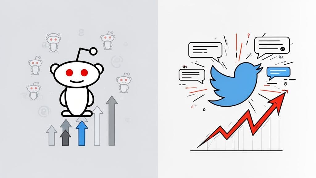 Reddit vs Twitter for Marketing: Which Platform is Better? (reddit vs twitter)