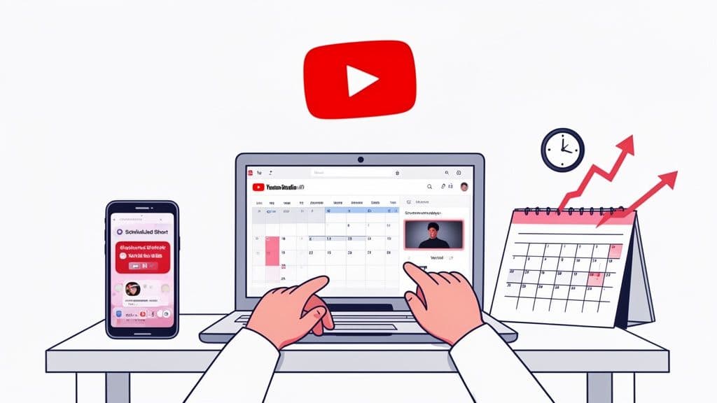 How to Schedule YouTube Shorts for Maximum Views