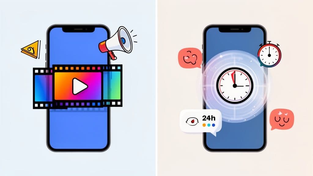 Difference Between Reel and Story: difference between reel and story – 2026