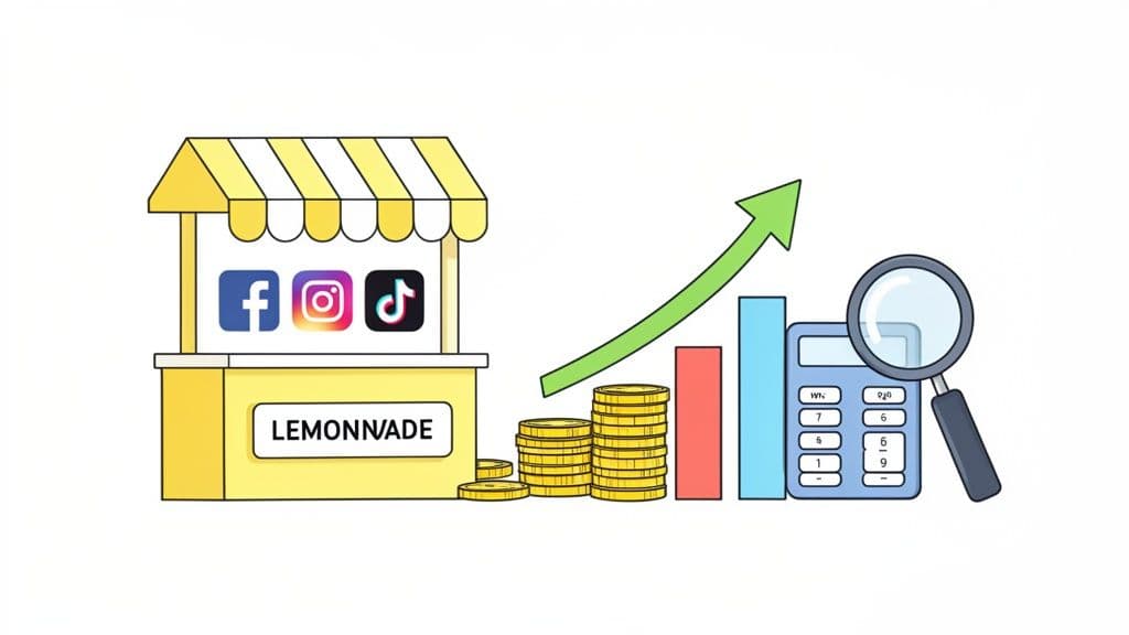 A Simple Guide to Measuring ROI Social Media in 2026