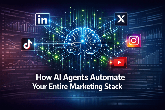 How AI Agents Automate Your Entire Marketing Stack in 2026 - Postiz