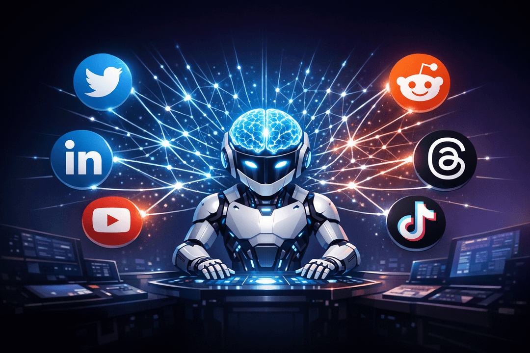 How 5 AI Agents Took Over Social Media Distribution Across 28+ Platforms