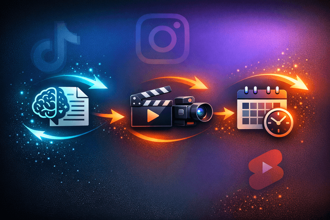 How to Automate TikTok, Instagram, and YouTube Short-Form Content with AI: A Complete Workflow