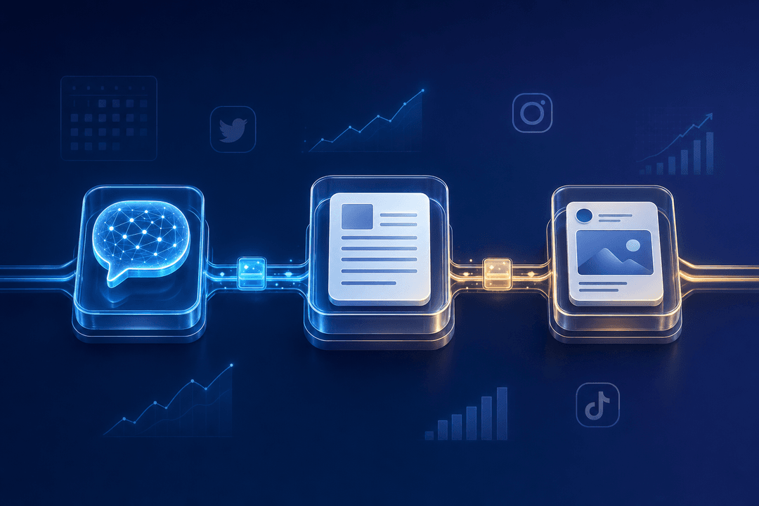 How One Founder Automated Social Media Posting With AI Agents, Notion, and Postiz to Hit $1,300 MRR
