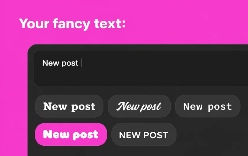 Linkedin Font Generator