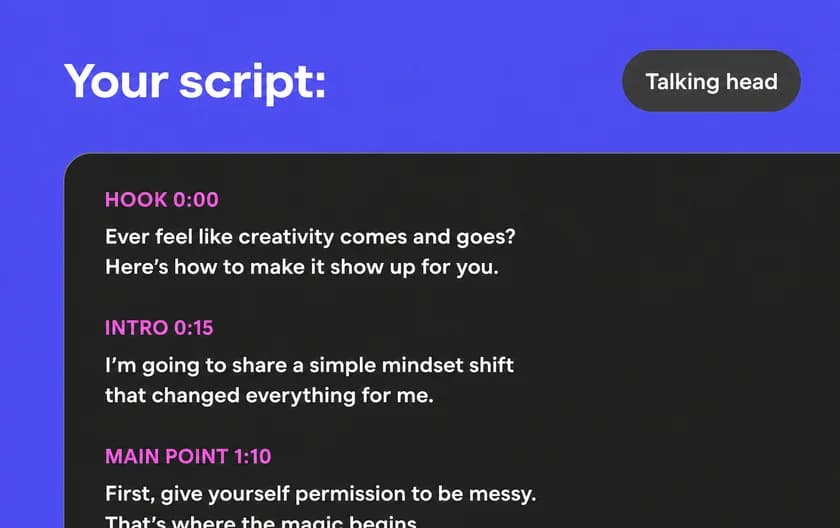 YouTube Video Script Generator