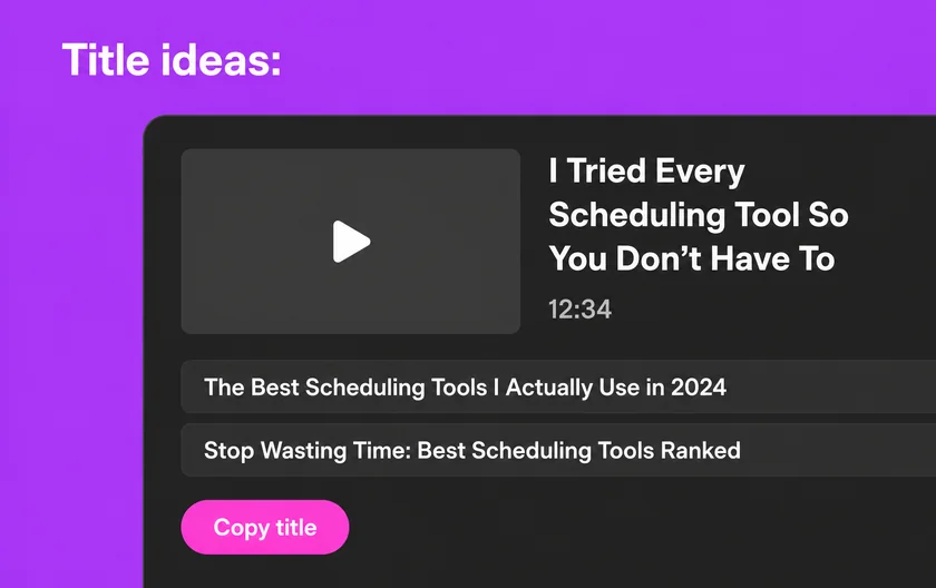 YouTube Title Generator