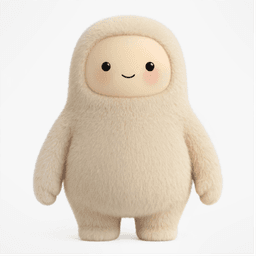 Jolly, the Muse yeti mascot