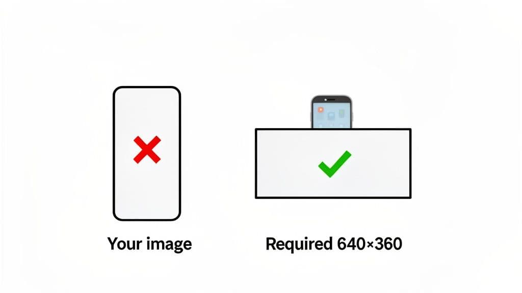 How to Fix “Sorry, The Image Dimensions Are Invalid. Must Be 640×360” for Good