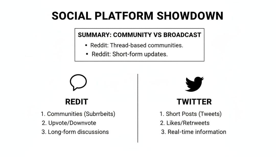 Reddit vs Twitter for Marketing: Which Platform is Better? (reddit vs twitter)