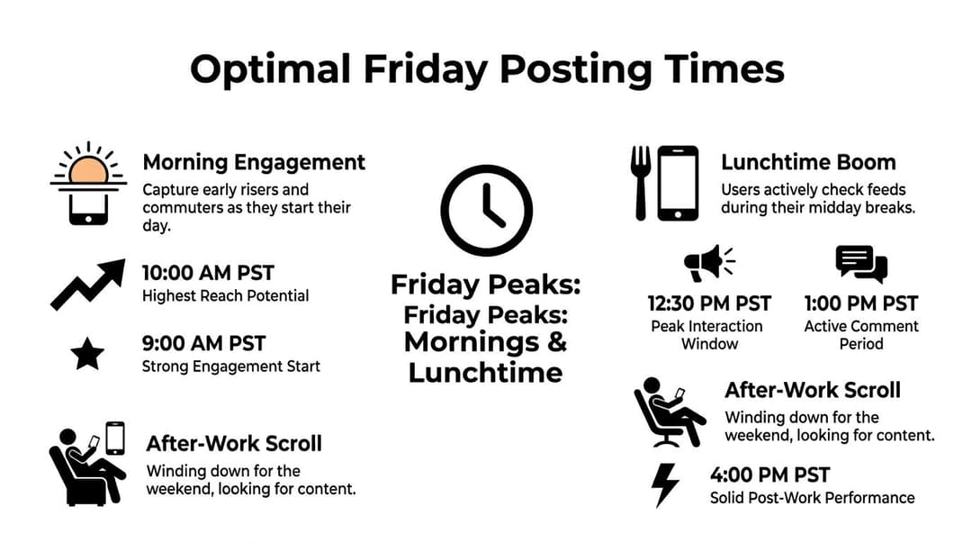 Best time to post on instagram on friday: Best Time to Post