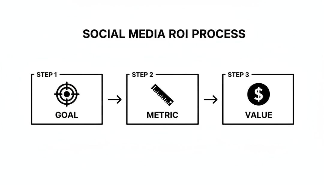 A Simple Guide to Measuring ROI Social Media in 2026