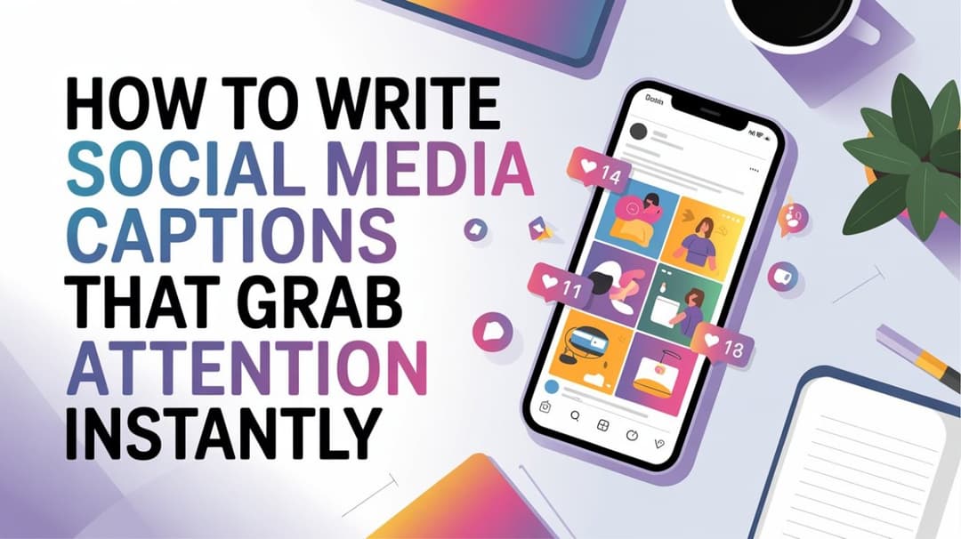 How to Write Social Media Captions That Grab Attention Instantly
