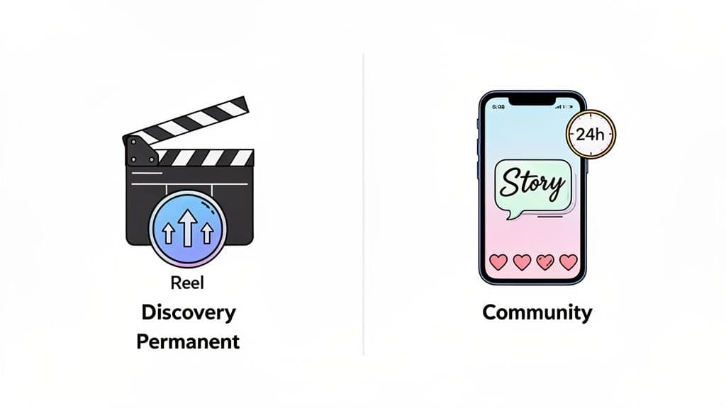 Difference Between Reel and Story: difference between reel and story ...