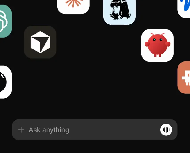 Work with AI agents mobile